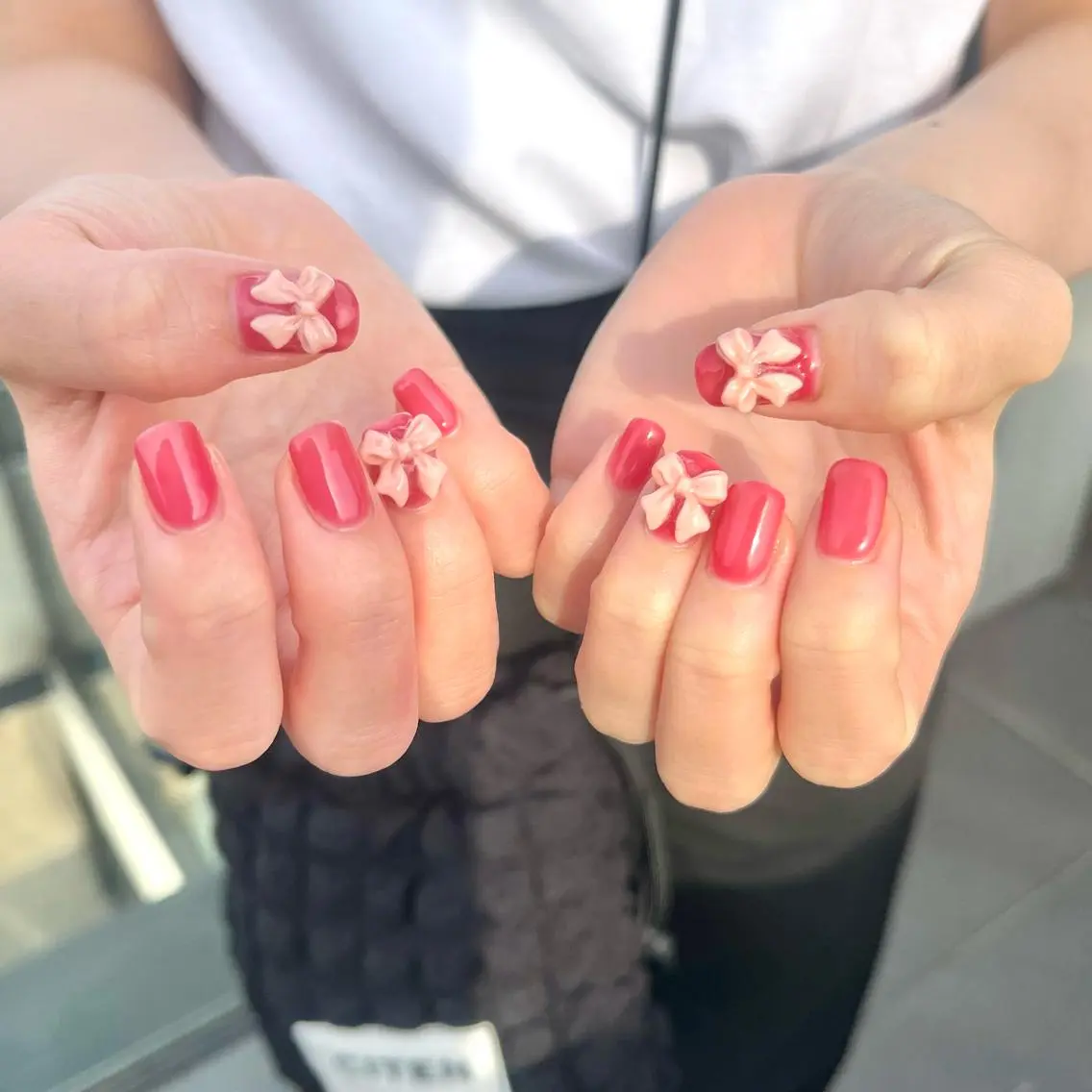 6月ご来店限定📣オフ込み! 【90分持ち込みデザインコース🤍¥9080】🍫🍬パラジェルの写真