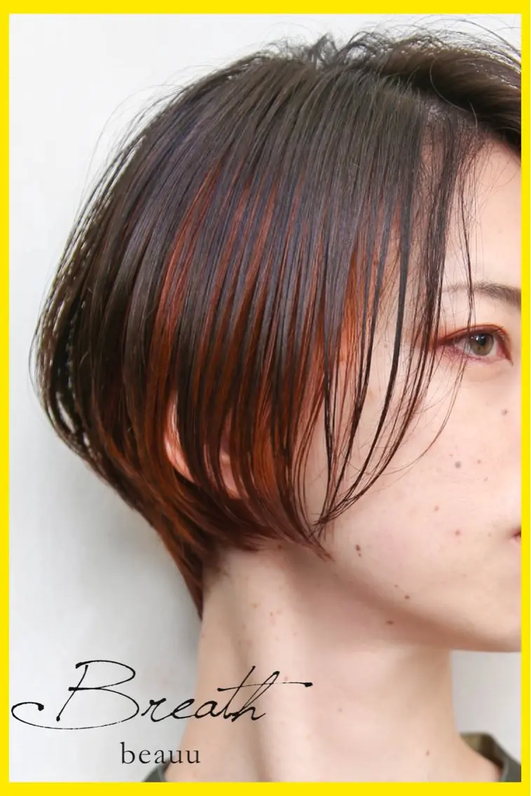 ショート カラー 津村 優明のヘアスタイル