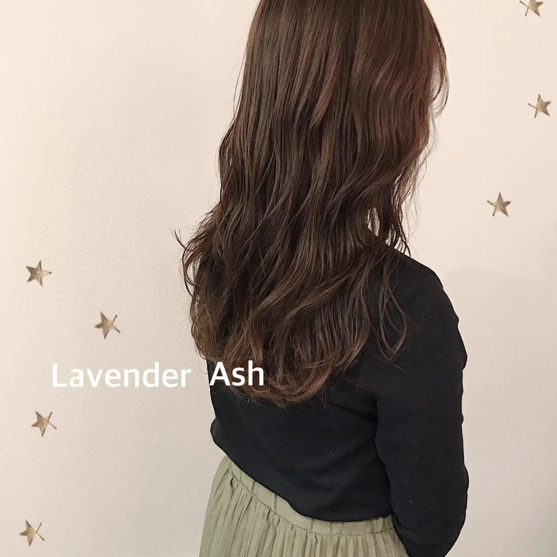 ロング カラー カット ヘアカラー 市川 千夏のヘアスタイル