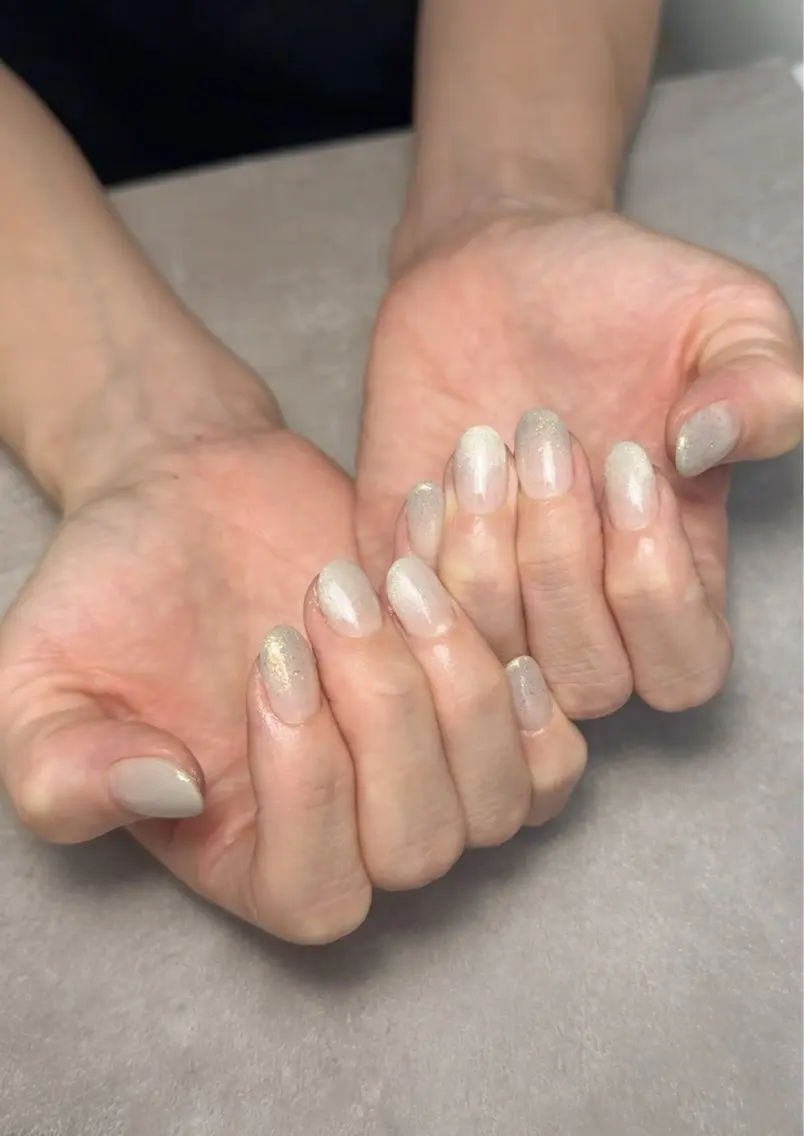 ネイル グラデーション ハンドネイル Monica nails/福島のネイルデザイン
