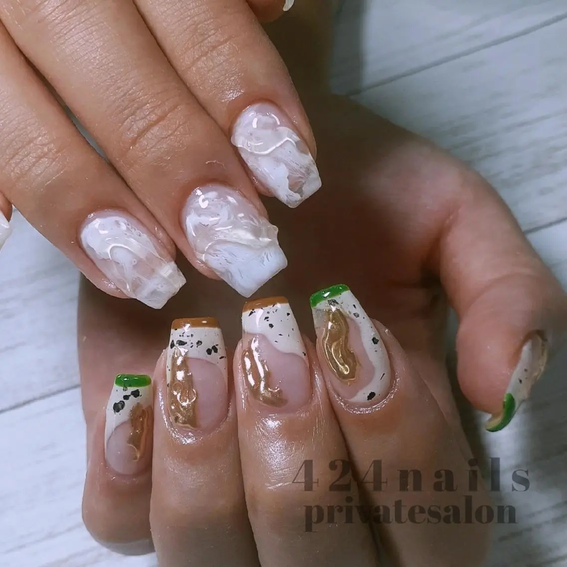 ネイル 424 nailsのネイルデザイン