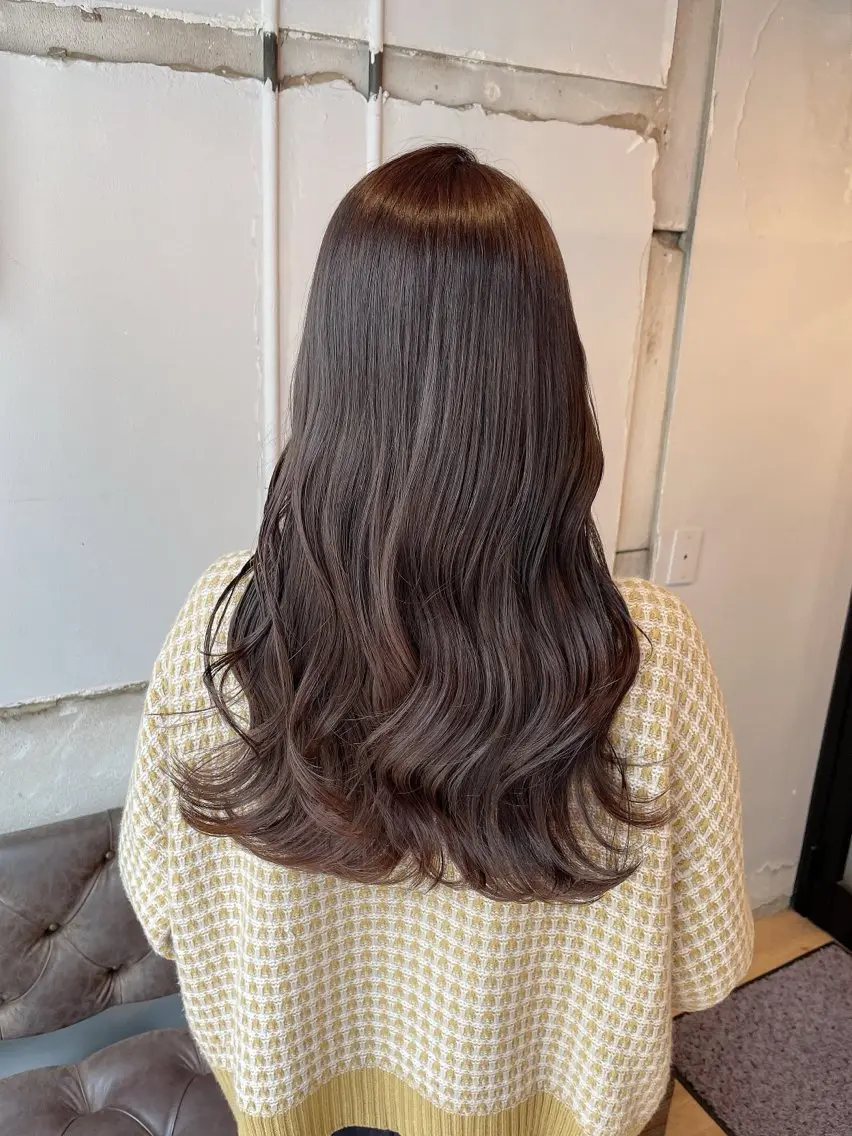 ロング カラー ヘアカラー トリートメント 🎀愛されモテ カラー🎀/moeのヘアスタイル