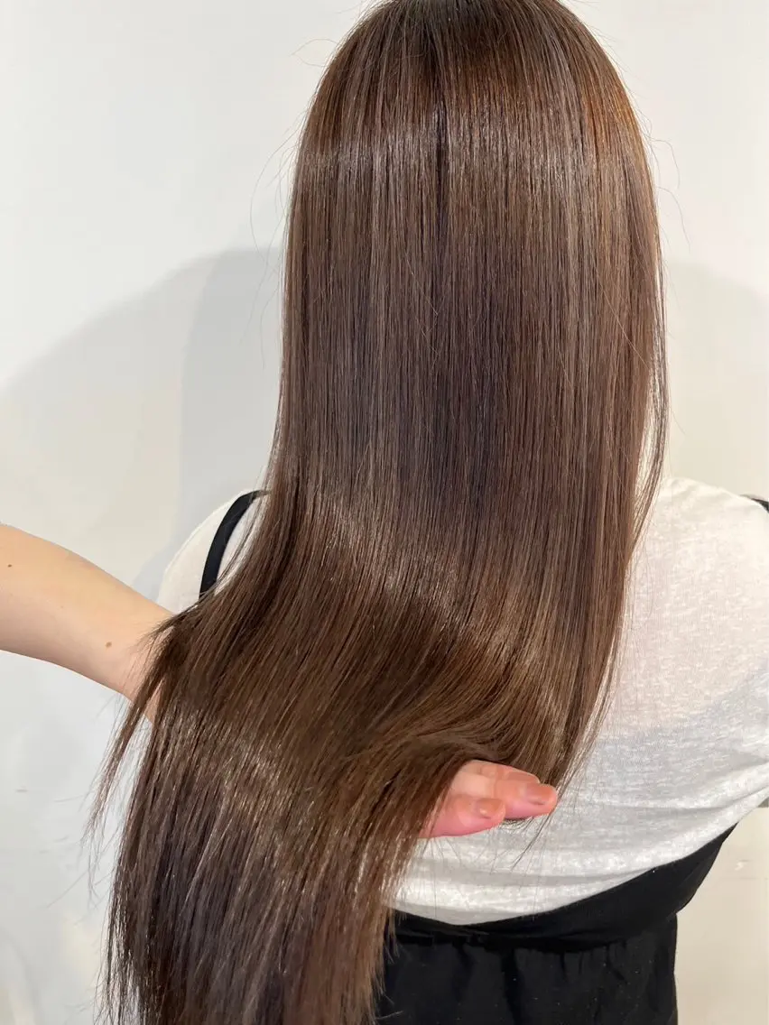 【人気No.1】✨カット+髪質改善水素カラー✨の写真
