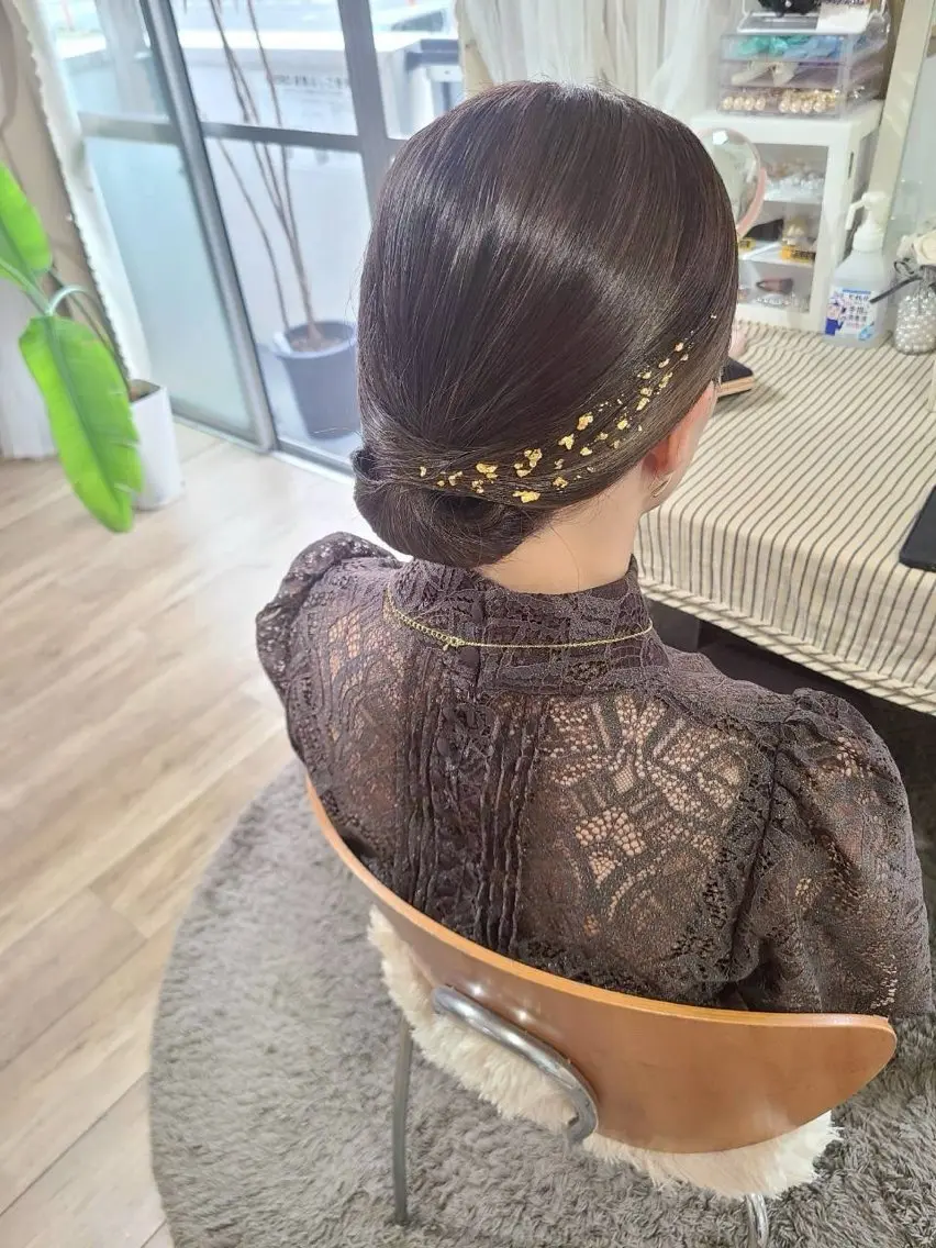 ヘアアレンジ aya hair 水上のヘアスタイル