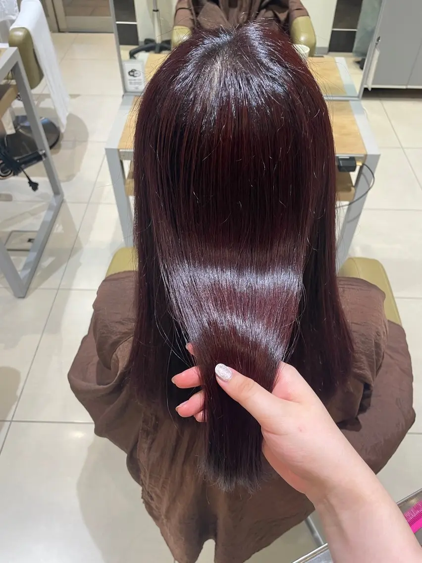 カラー トリートメント 🌷柔らかカラー🍑 Miyu🪽のヘアスタイル