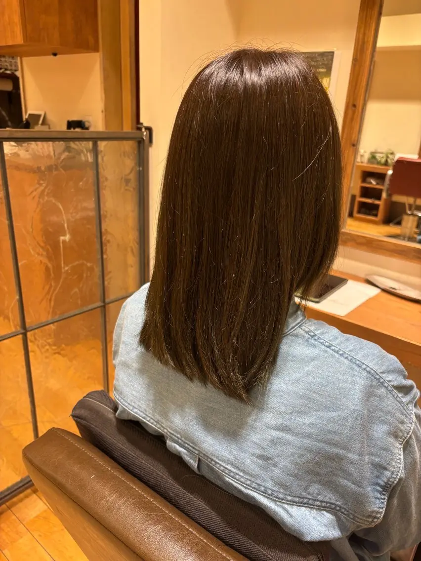 🩵ワンカラー(ブリーチなし)🩷の写真
