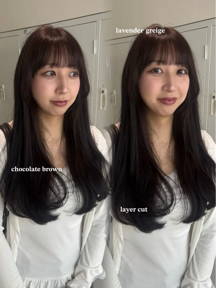 ロング カラー カット ヘアカラー トリートメント ヘッドスパ 広島/ヘアセット /ベージュ/わかなのヘアスタイル