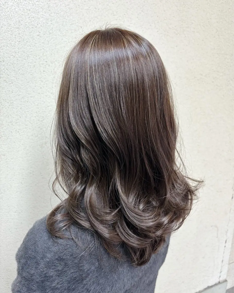 カラー ブリーチ 透明感カラー ハイライトカラー カット ヘアカラー 高橋 佑のヘアスタイル