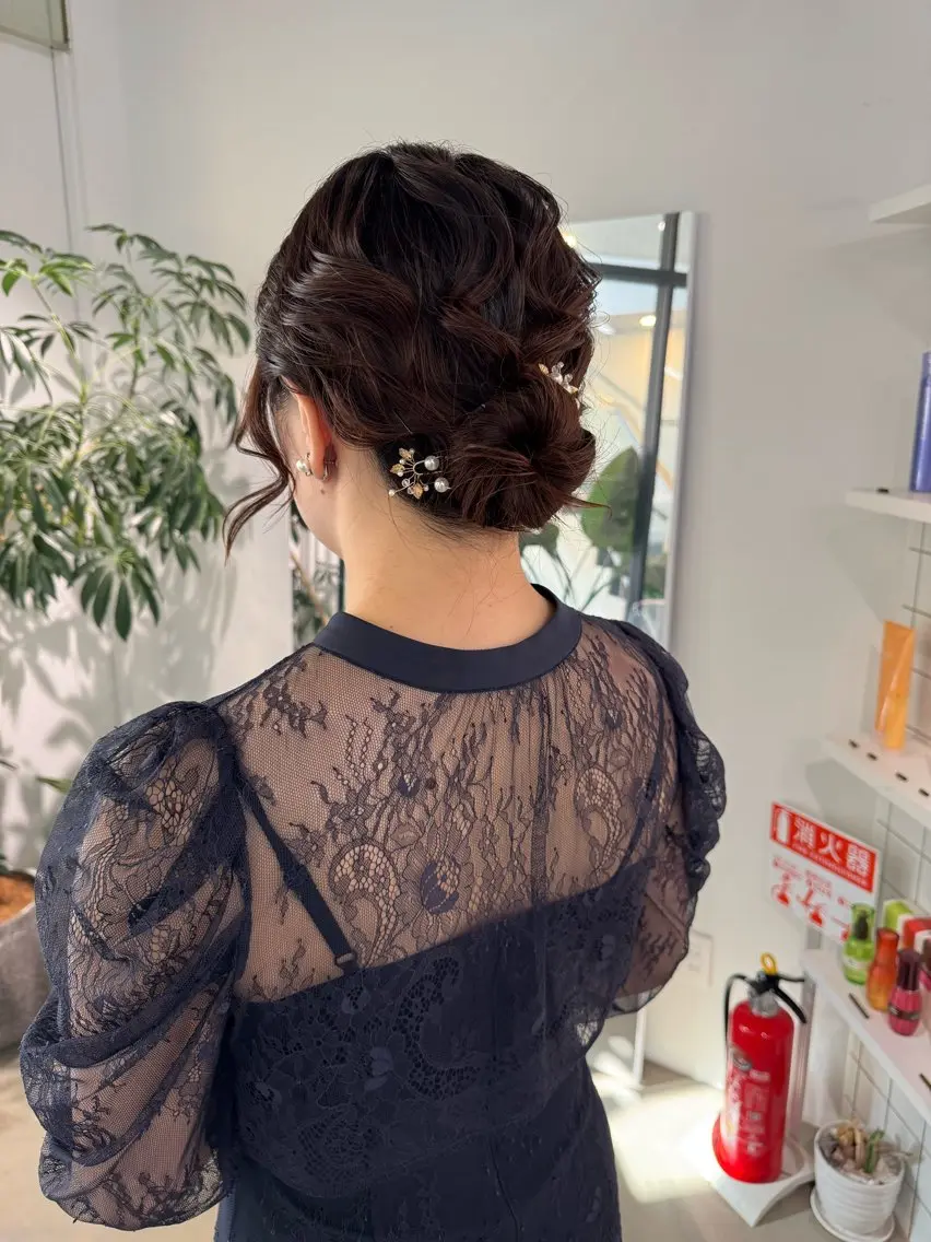 ミディアム ヘアセット 🩰Nico ☺︎Rukaのヘアスタイル