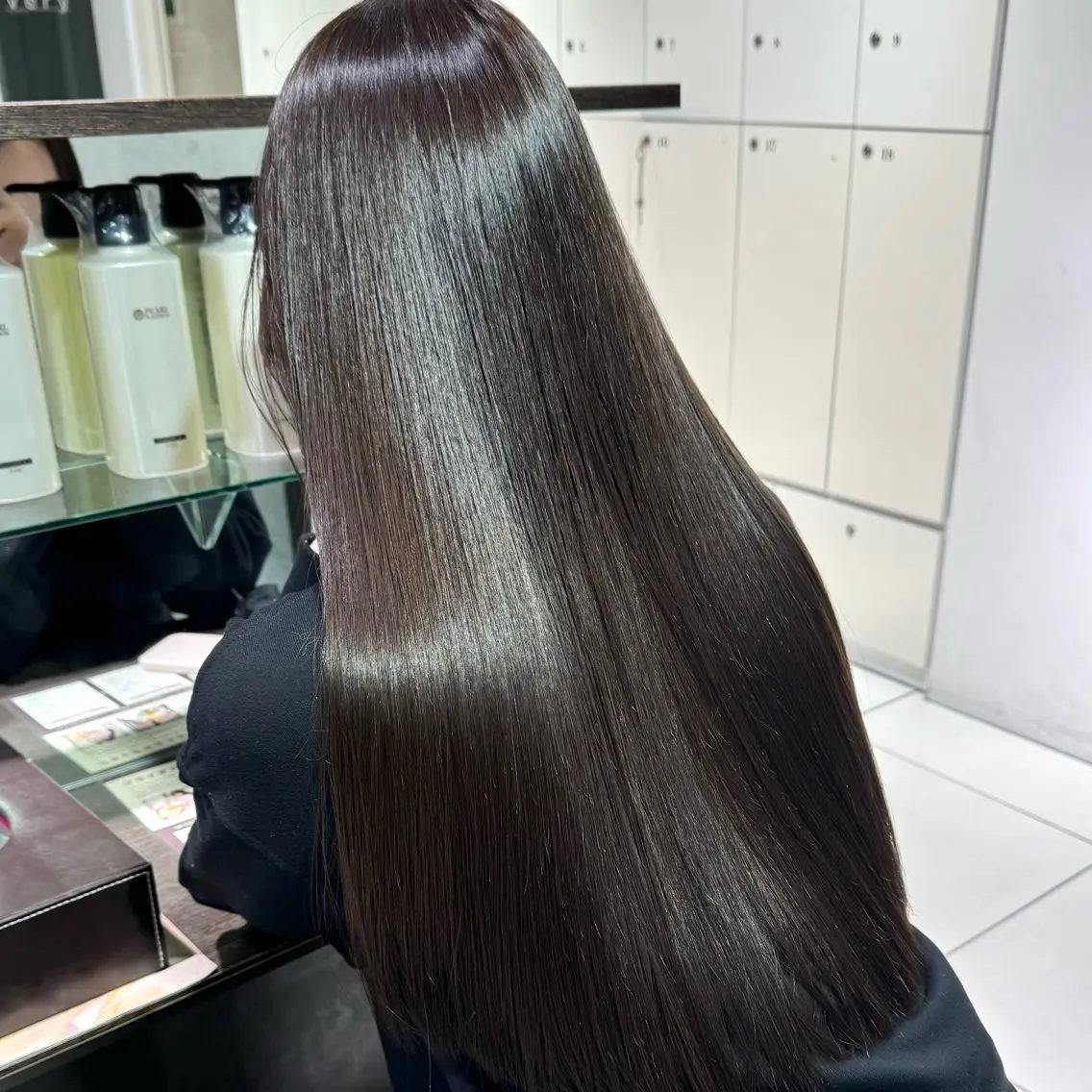 ロング カラー ヘアアレンジ ヘアカラー ブリーチなしカラー /新百合ヶ丘/安形翔のヘアスタイル