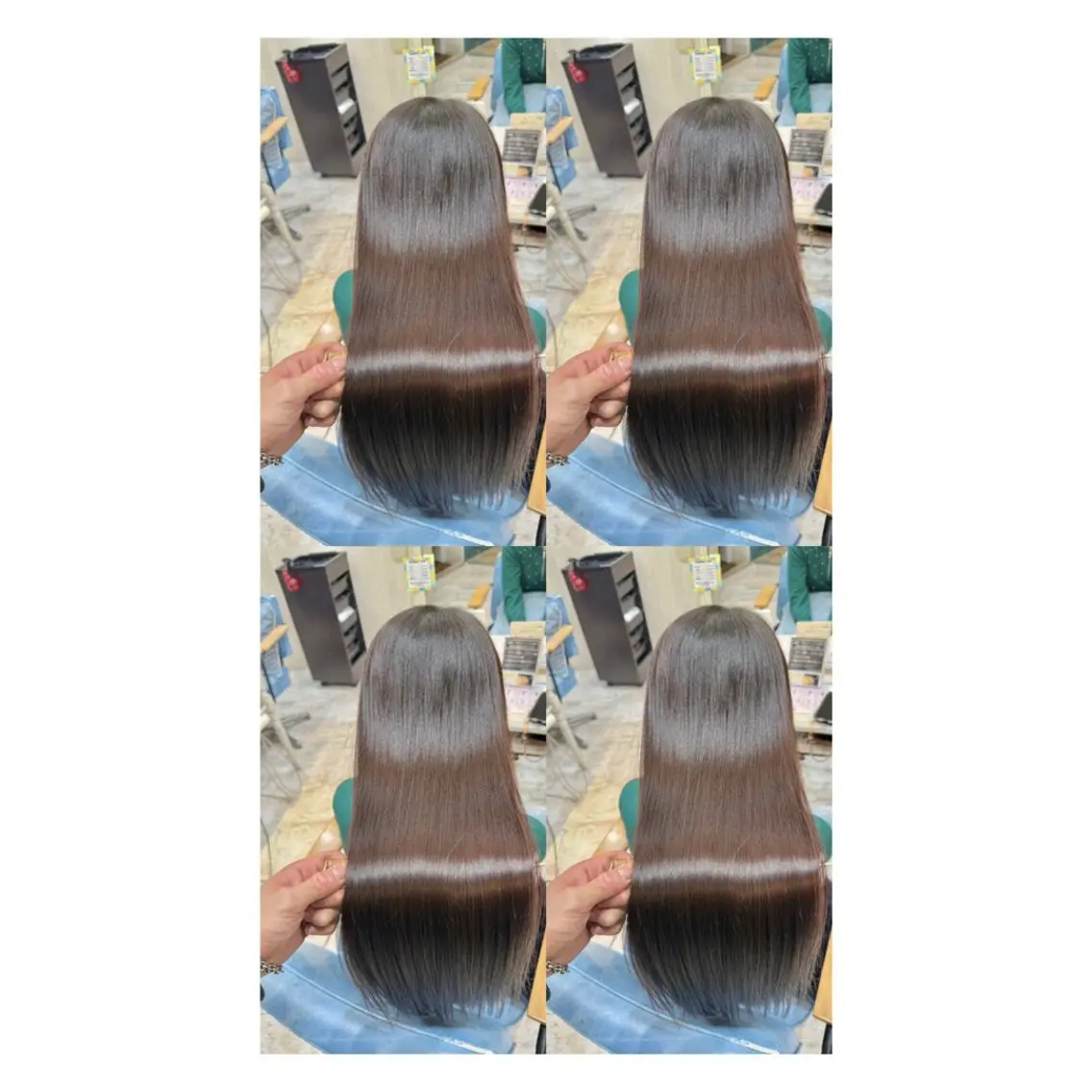 ロング カラー インナーカラー 髪質改善 ヘアカラー トリートメント 店長✨レイヤー✖️ 髪質改善✖️韓国ヘアのヘアスタイル
