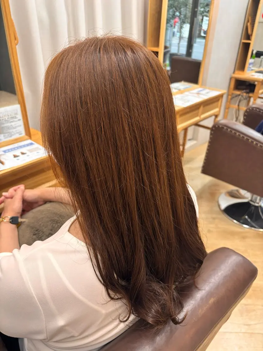 カラー ヘアカラー 高橋 唯のヘアスタイル