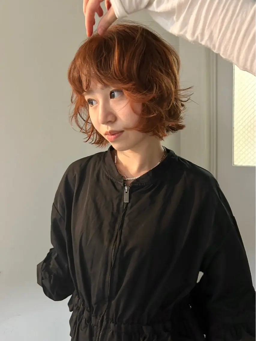 カラー ヘアカラー 浪瀧 優季のヘアスタイル