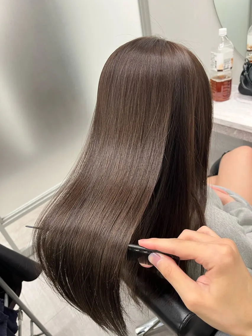 セミロング カット ヘアカラー トリートメント 🌿髪質改善/大名/ レイヤー/艶髪🌿のヘアスタイル