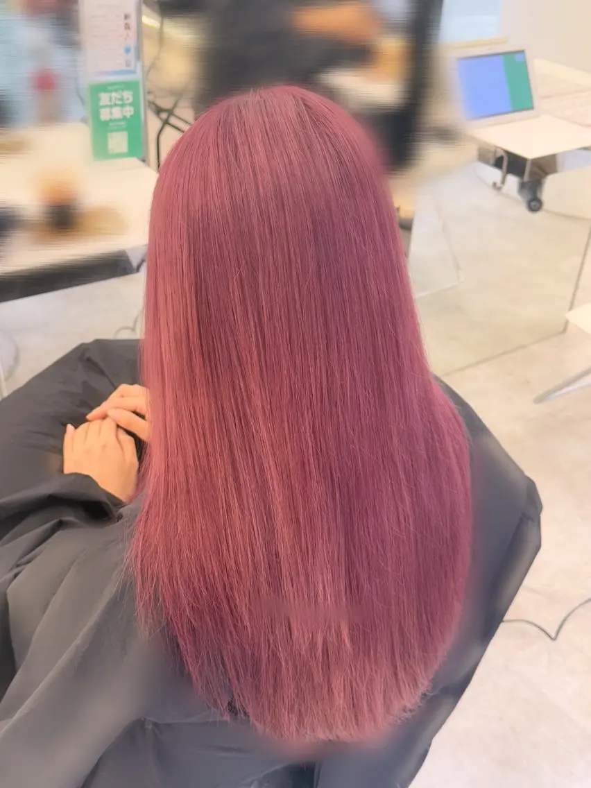 ロング カラー ヘアカラー 🎀藤沢ハイトーン ららのヘアスタイル