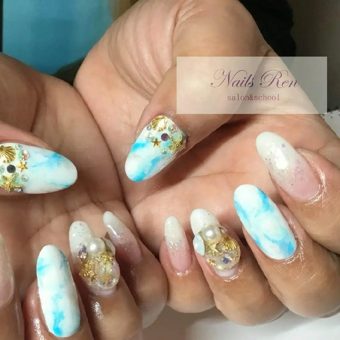 ネイル Nails Ren 山口のネイルデザイン