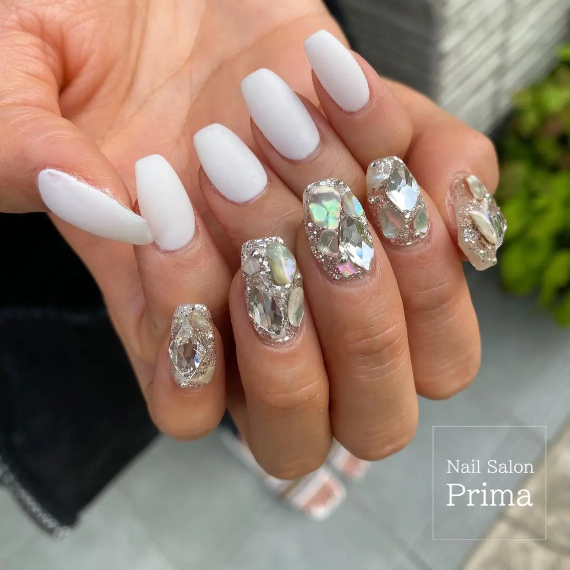 ミディアム ネイル SalonPrima 西院Nail&Eyeのネイルデザイン