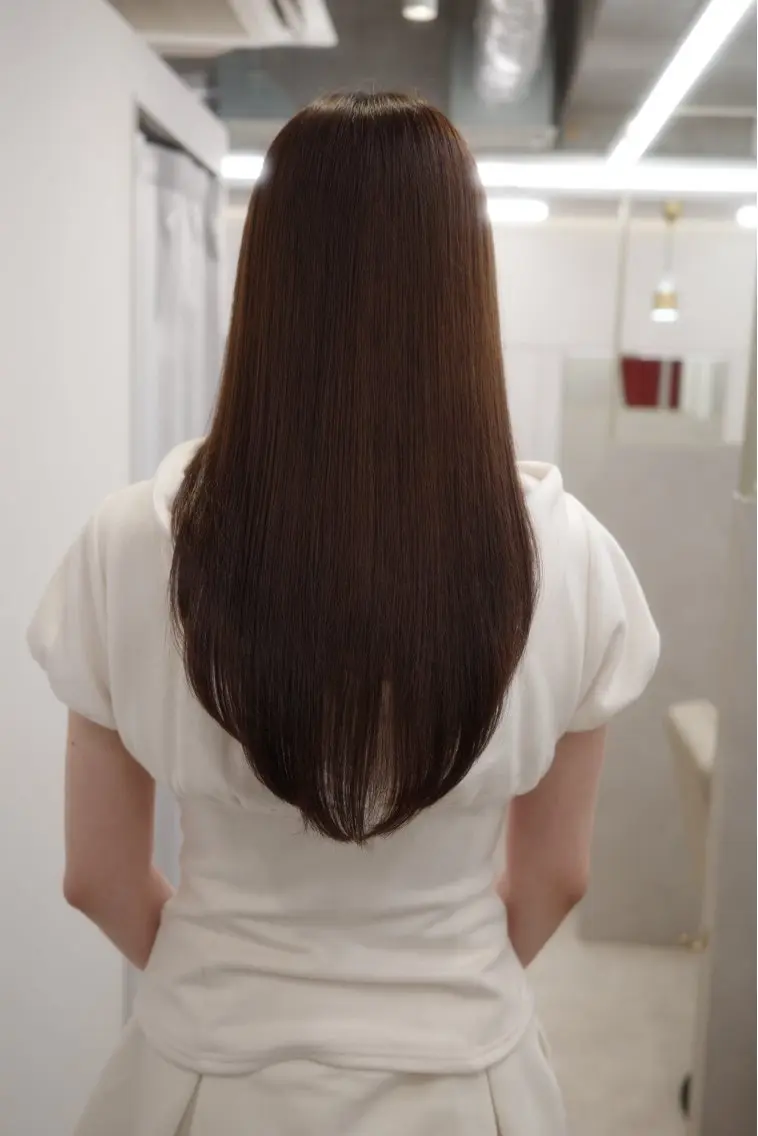 セミロング 太田 斗志のヘアスタイル