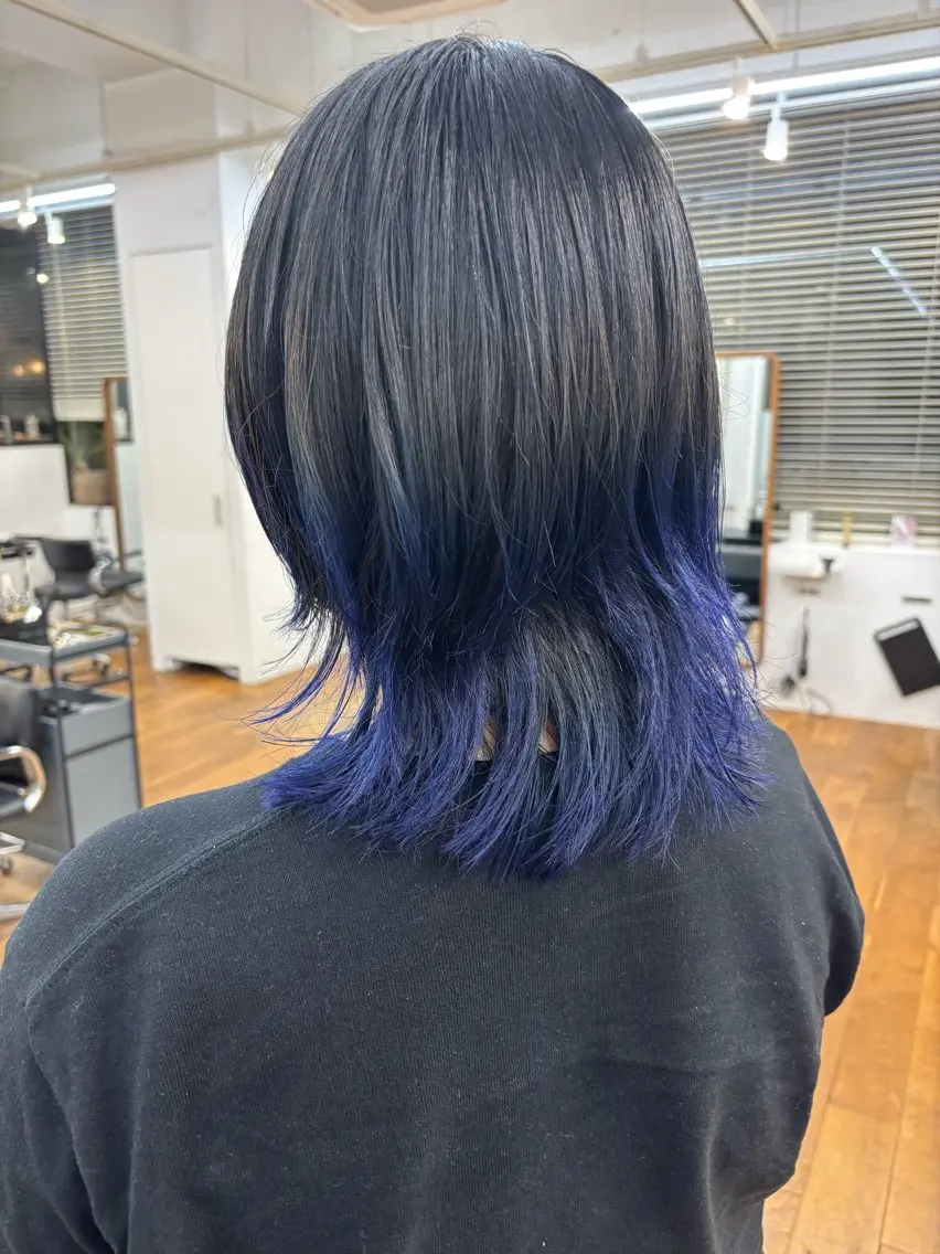 ショート カラー ヘアカラー トリートメント ヘアセット ハードパーマ Rico💜のヘアスタイル