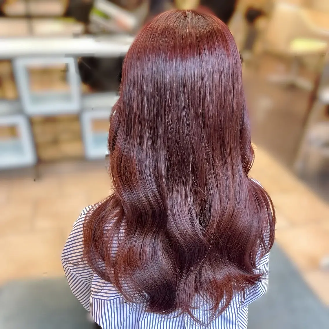ロング カラー ブリーチなしカラー kana🐱のヘアスタイル