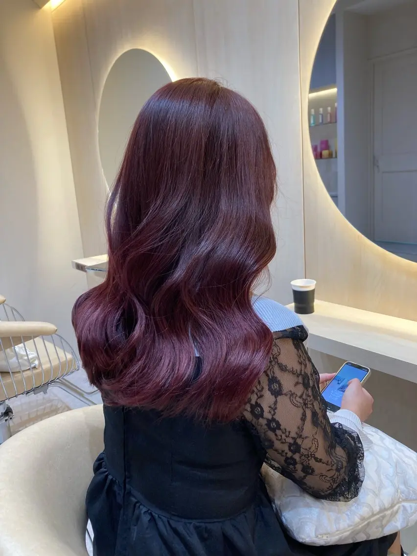 ロング ヘアカラー トリートメント 🩵縮毛矯正・ボブ 岩原朋也🩵のヘアスタイル