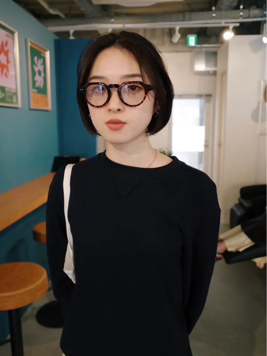カラー ヘッドスパ 池田 柑美のヘアスタイル