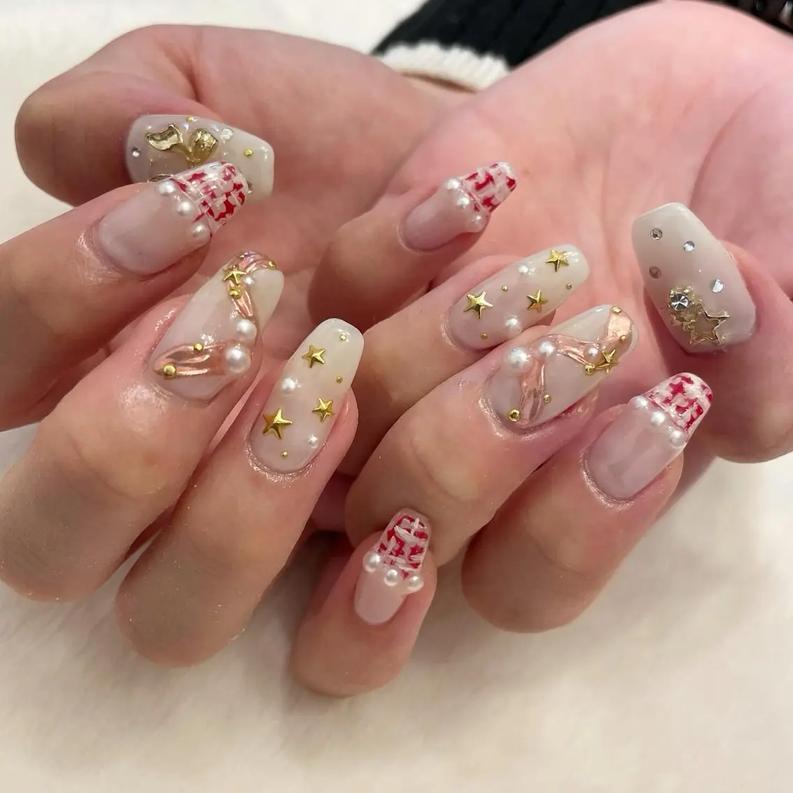 ネイル ハンドネイル Sea  nail by emaのネイルデザイン