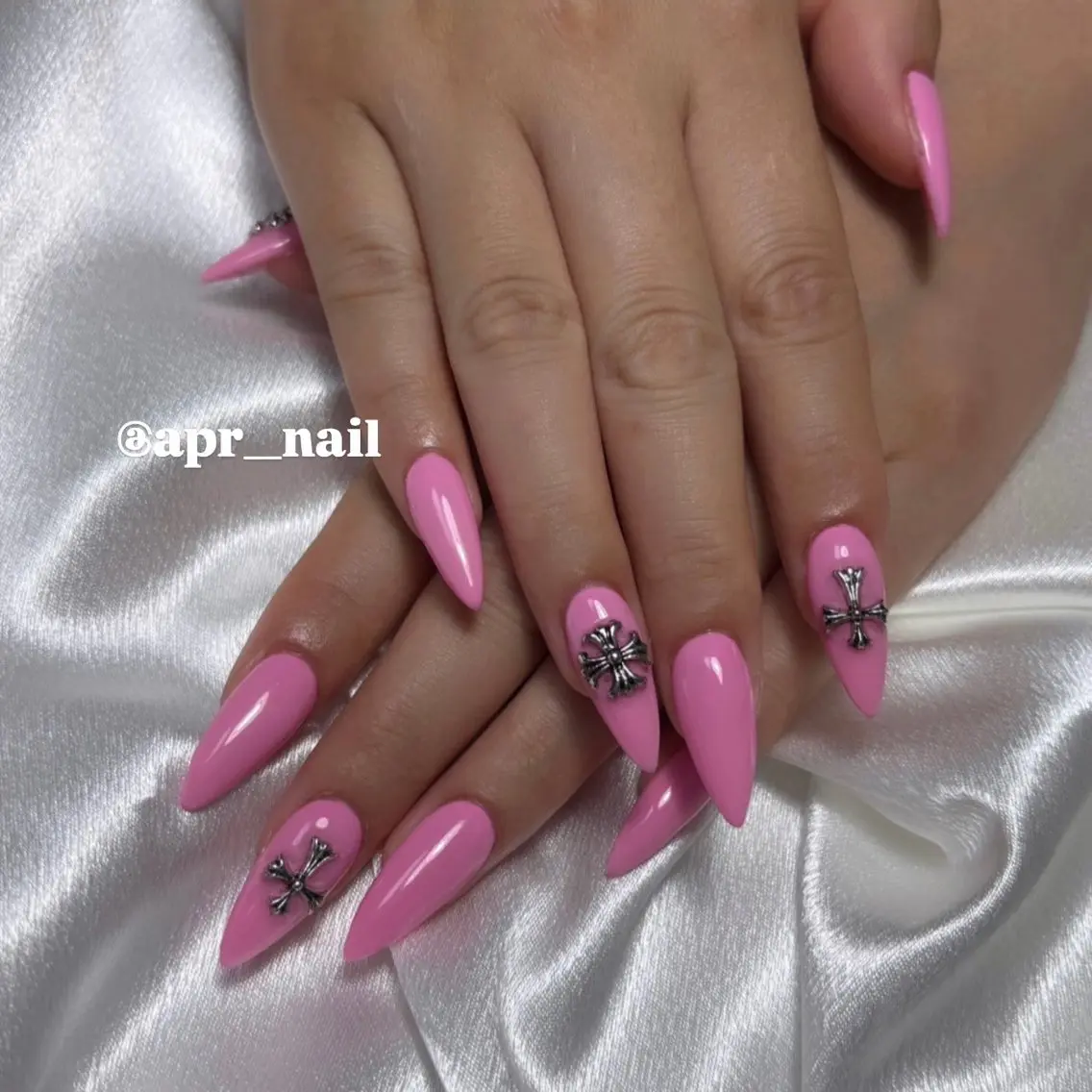 ネイル ワンカラーネイル スカルプネイル Nailsalon apricotのネイルデザイン