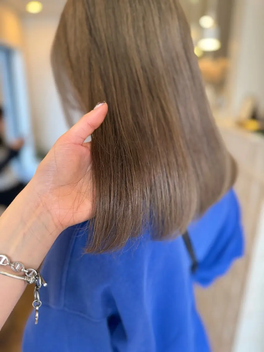 ロング カラー 💛🤍U too e’s /店長🧸のヘアスタイル