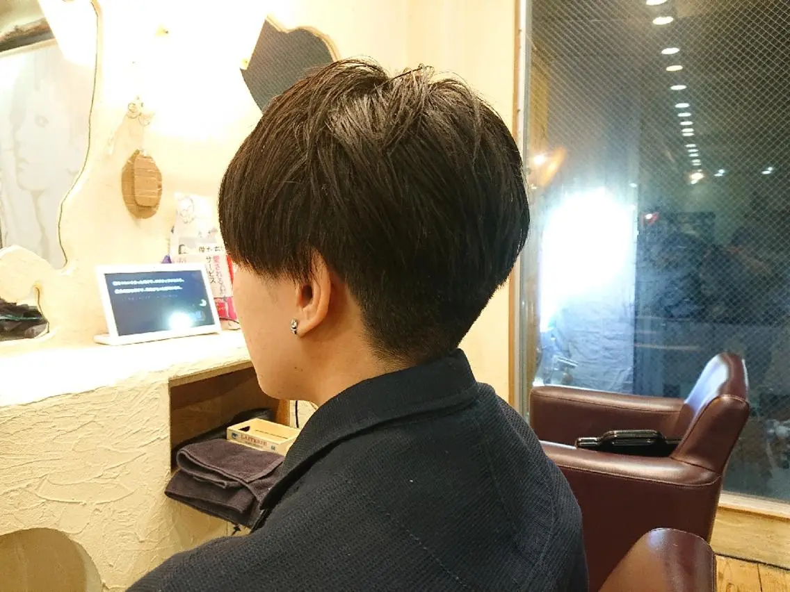 メンズ マッシュ 「sumi」 AMIのヘアスタイル