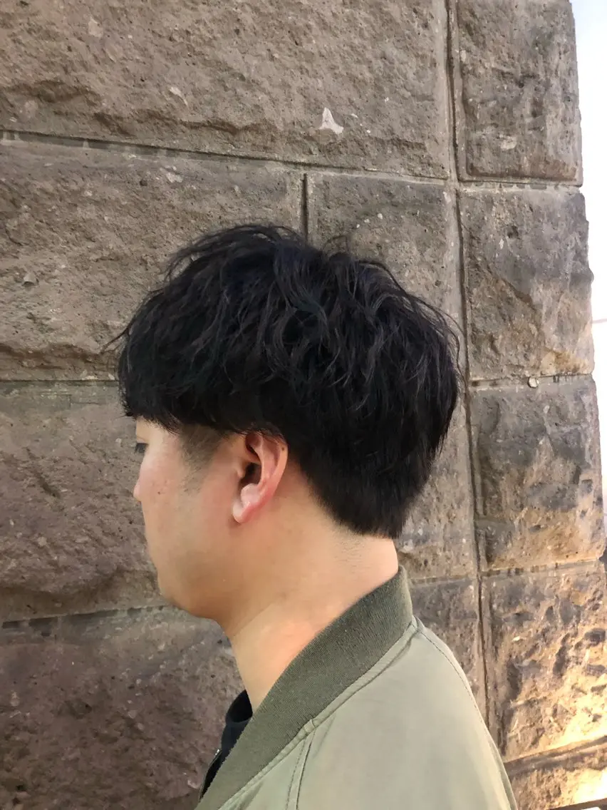 メンズ メンズパーマ パーマ 札幌美容室ヴェリテ 渡邊 龍政のヘアスタイル