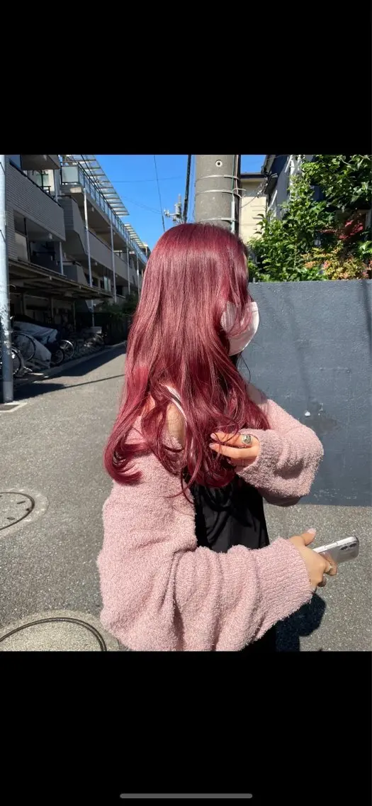 セミロング カラー メンズ特化美容師/ すなおのヘアスタイル