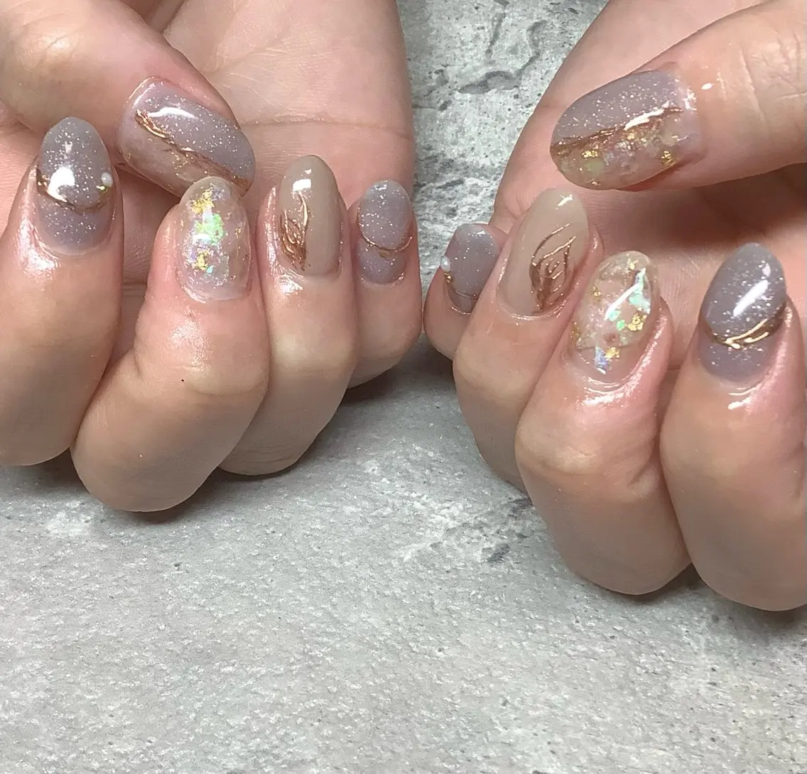 ネイル ハンドネイル 横尾 麻里のネイルデザイン