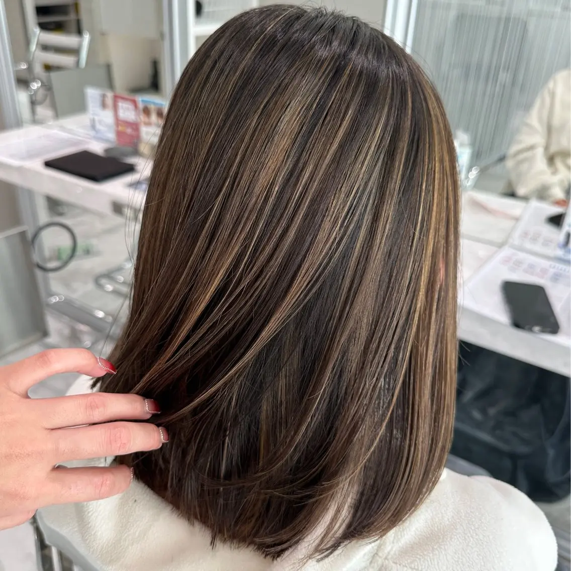 【ご新規様限定】🌼カット＋ハイライト＋オンカラー🌼の写真