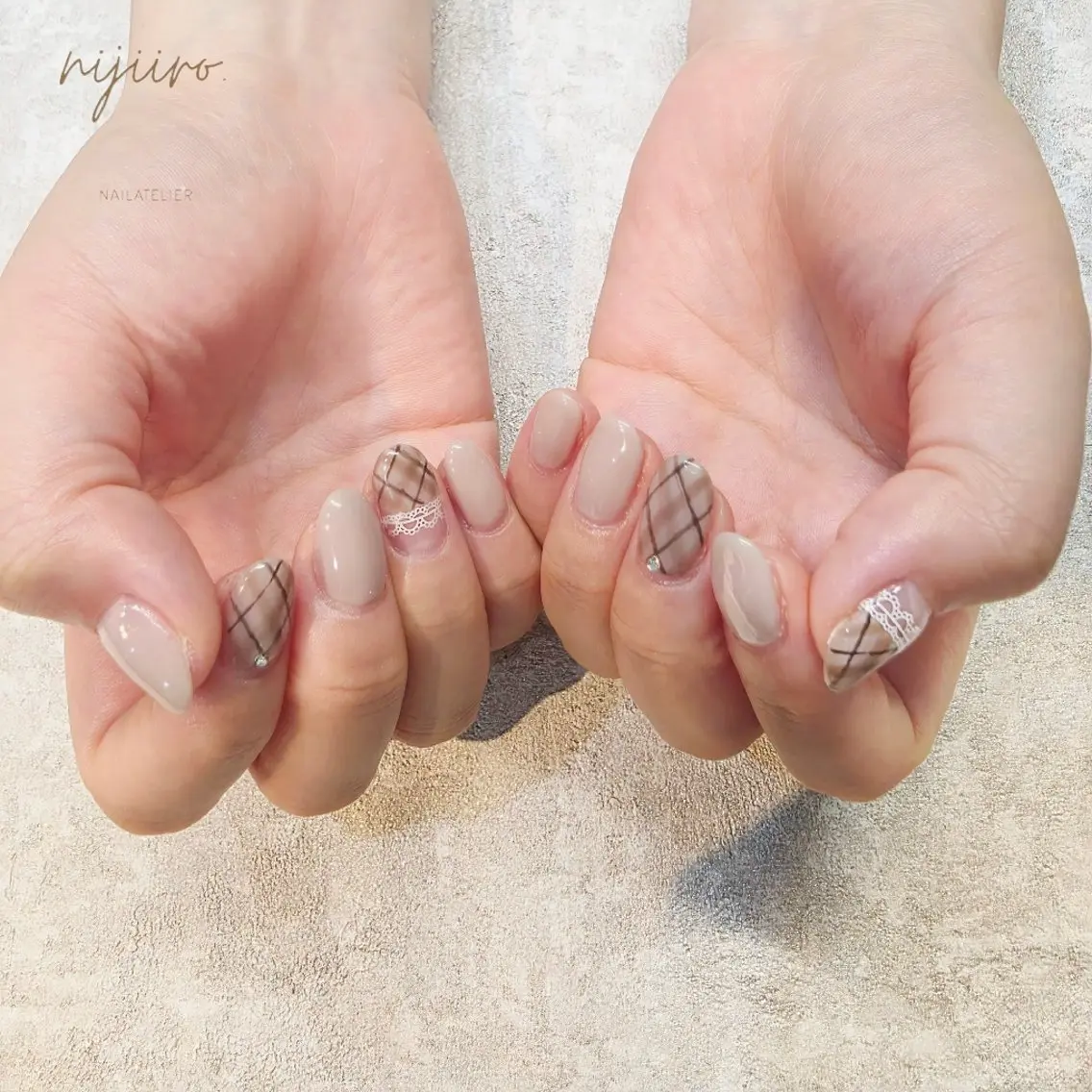 ネイル ハンドネイル nijiiro🌈 サトウのネイルデザイン