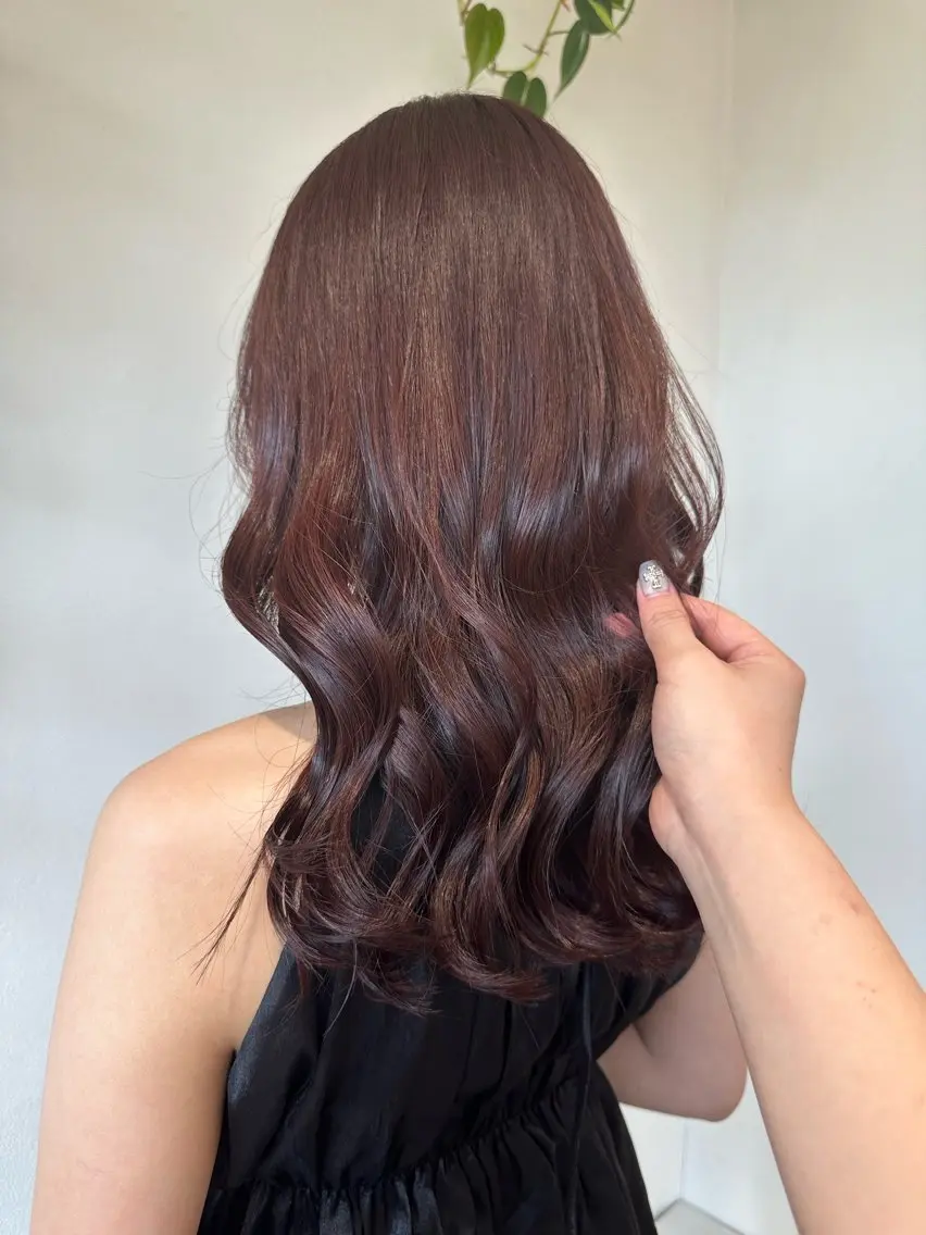 ロング カラー 透明感color ゆうな🎀のヘアスタイル