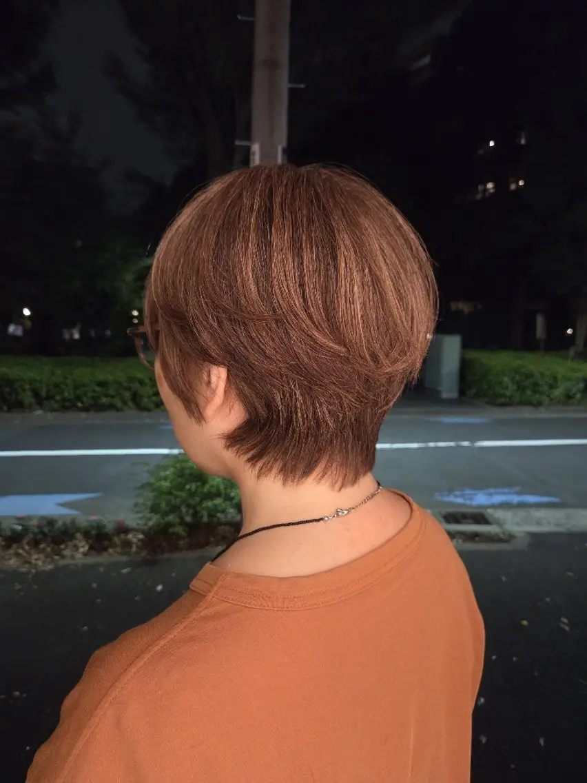 ショート ショートヘア 小顔ショート・ボブ✨ なつめのヘアスタイル