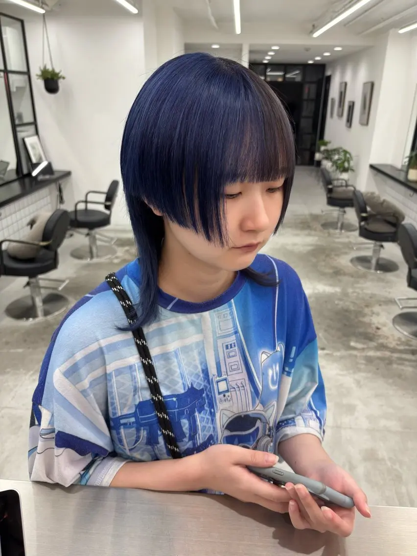 ミディアム カラー ツートーンカラー 🫧‪Ameri🫧 Emma ecoleのヘアスタイル
