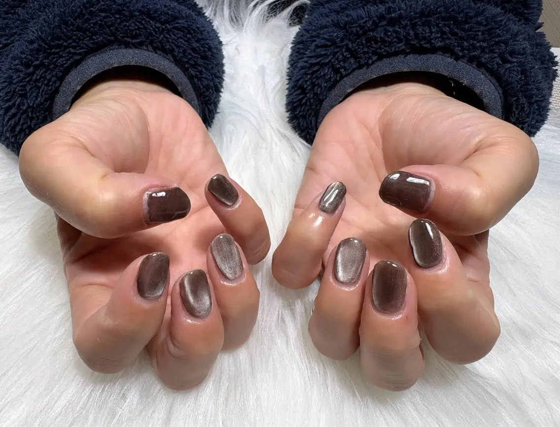 ネイル マグネットネイル ハンドネイル DAISY SALONのネイルデザイン