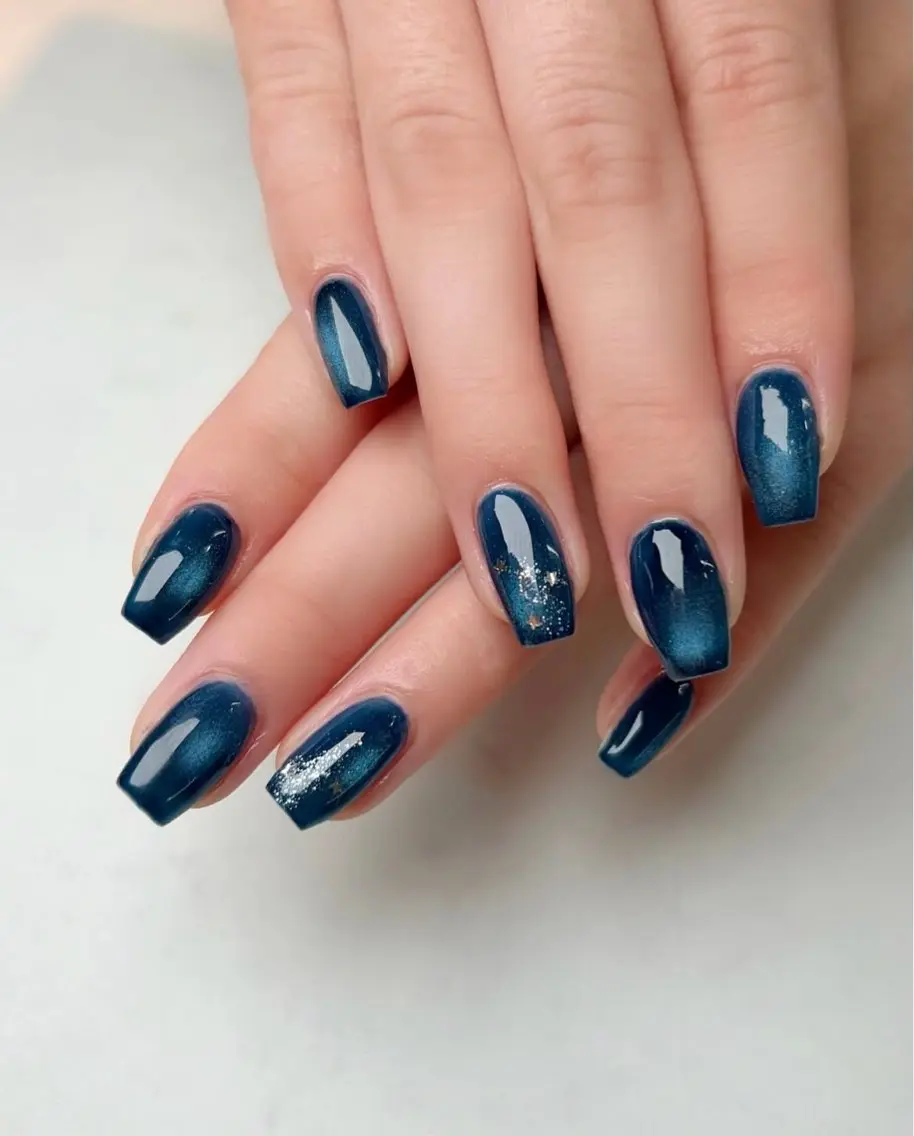 ネイル マグネットネイル シンプルネイル Gemini nail.Yukiのネイルデザイン