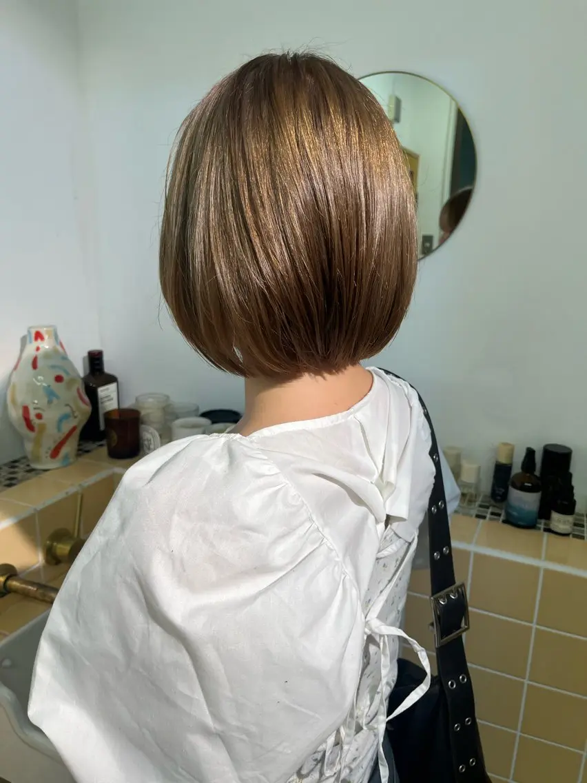 ショート カラー ヘアカラー haruno/立川/ モデル募集中🥕のヘアスタイル