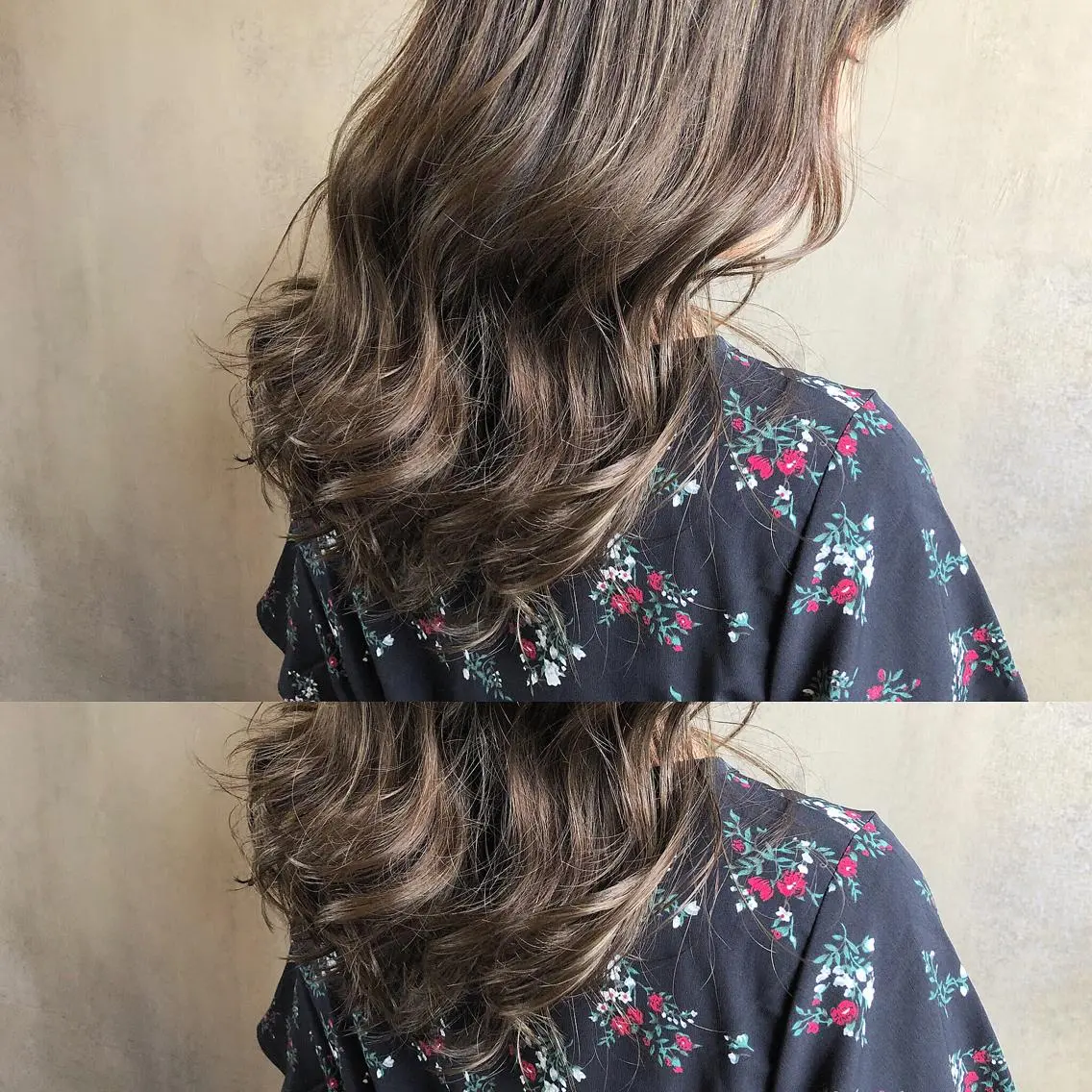 セミロング カラー ヘアカラー トリートメント ツキノキ　ミナ 8月から西梅田店のヘアスタイル