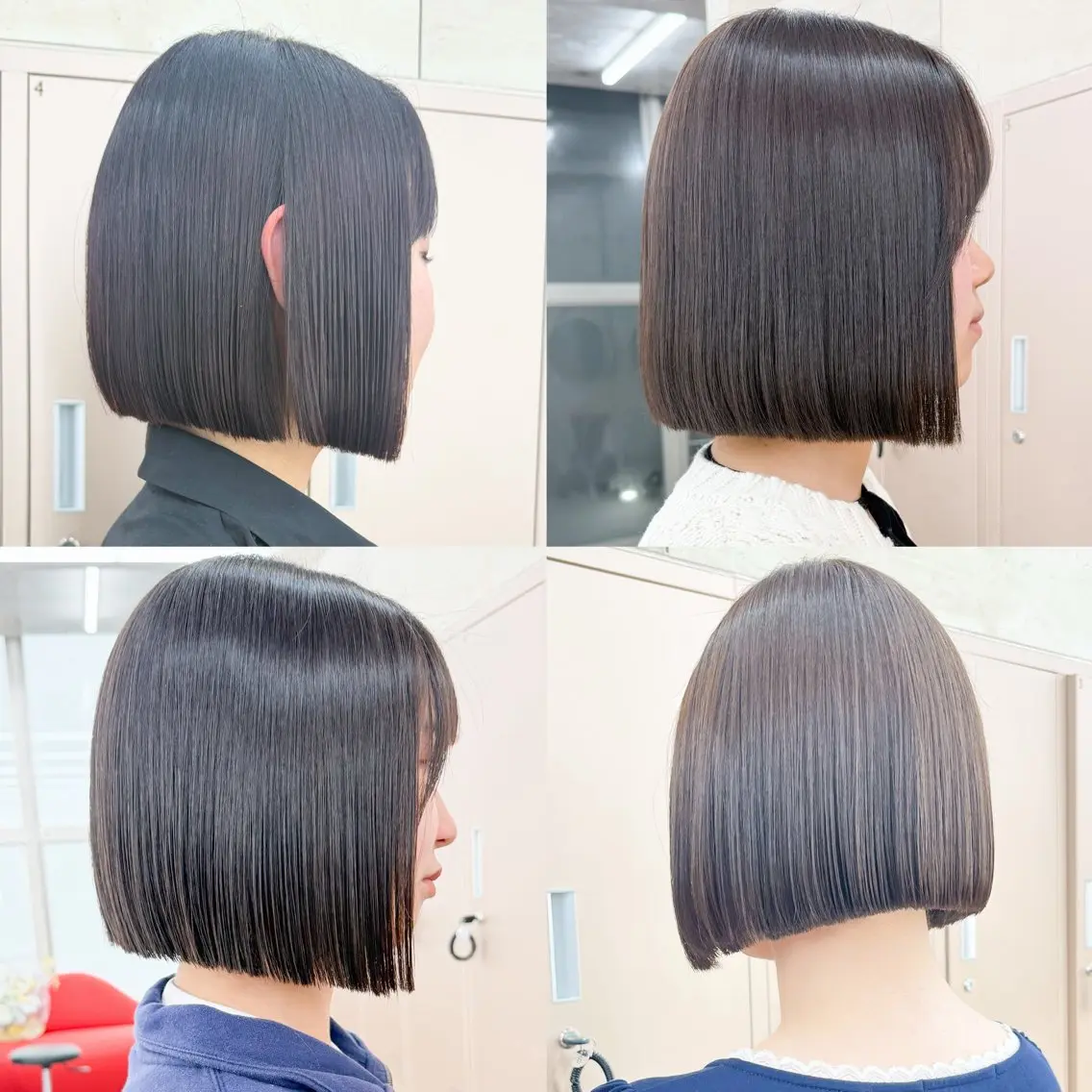 ショート カット 縮毛矯正 トリートメント 美髪矯正 💟Nanatsuのヘアスタイル