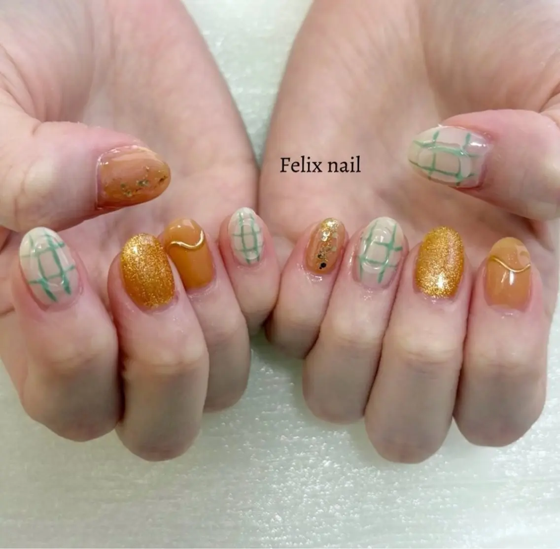 オフ無し✨【モデル募集】お持ち込みデザイン90分🍎※アート目安5本以下の写真