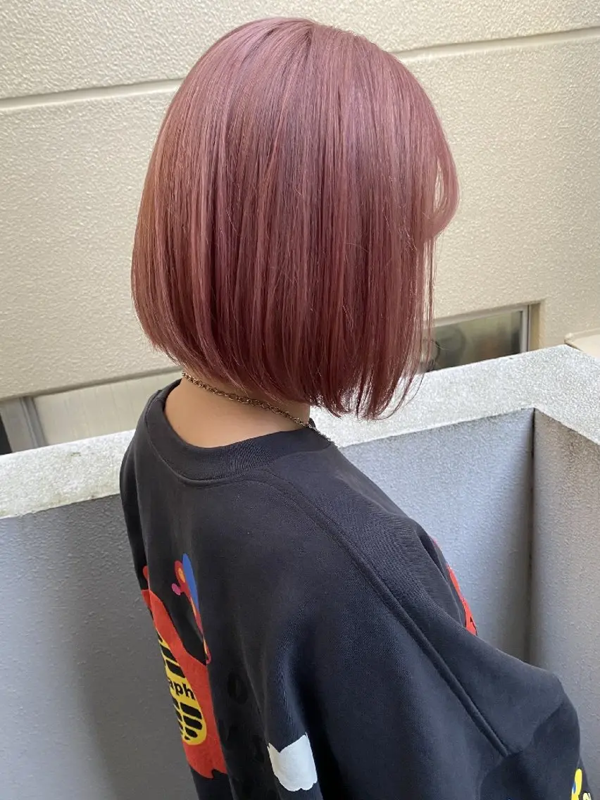 カラー ヘアカラー ブリーチ透明感カラー 🍑トウヤ🍑のヘアスタイル