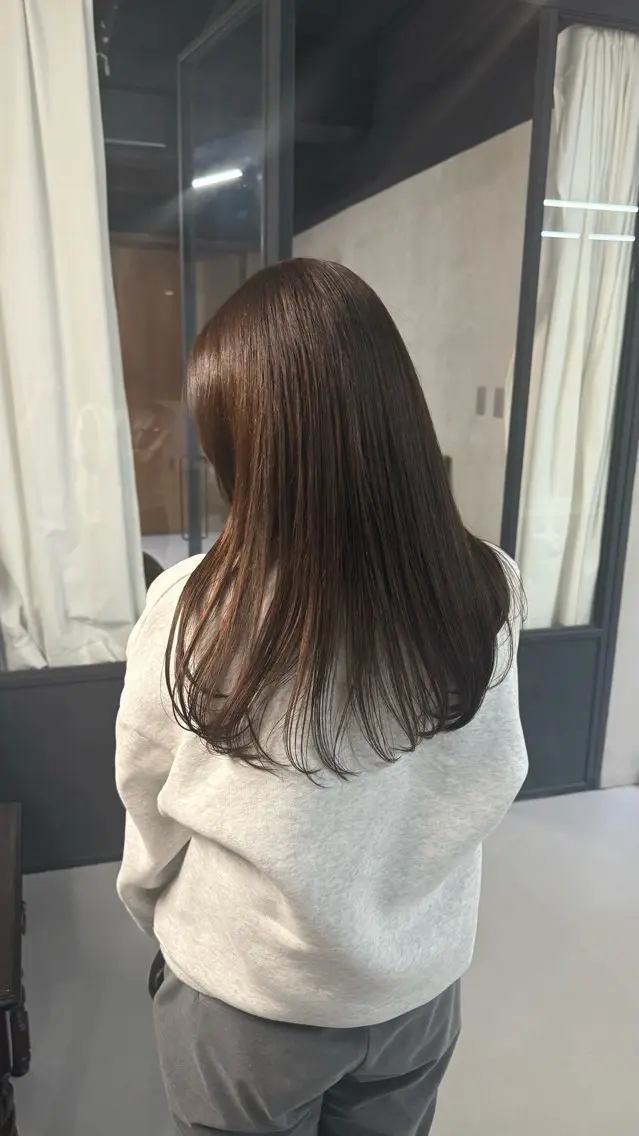 ロング カラー ブラウンカラー rimi ／透明感カラーのヘアスタイル