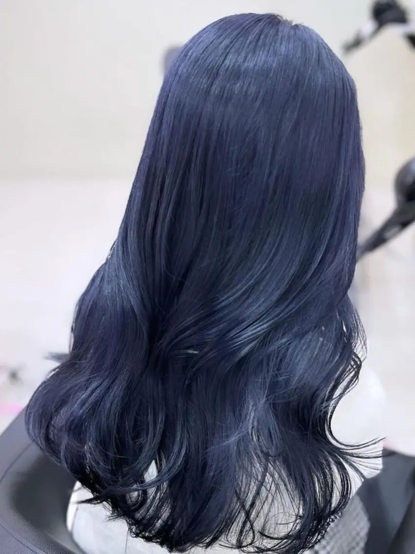 セミロング カラー ヘアアレンジ ヘアカラー トリートメント ヘアセット 🫧モテる💗ダメー ジレスハイトーン🫧のヘアスタイル