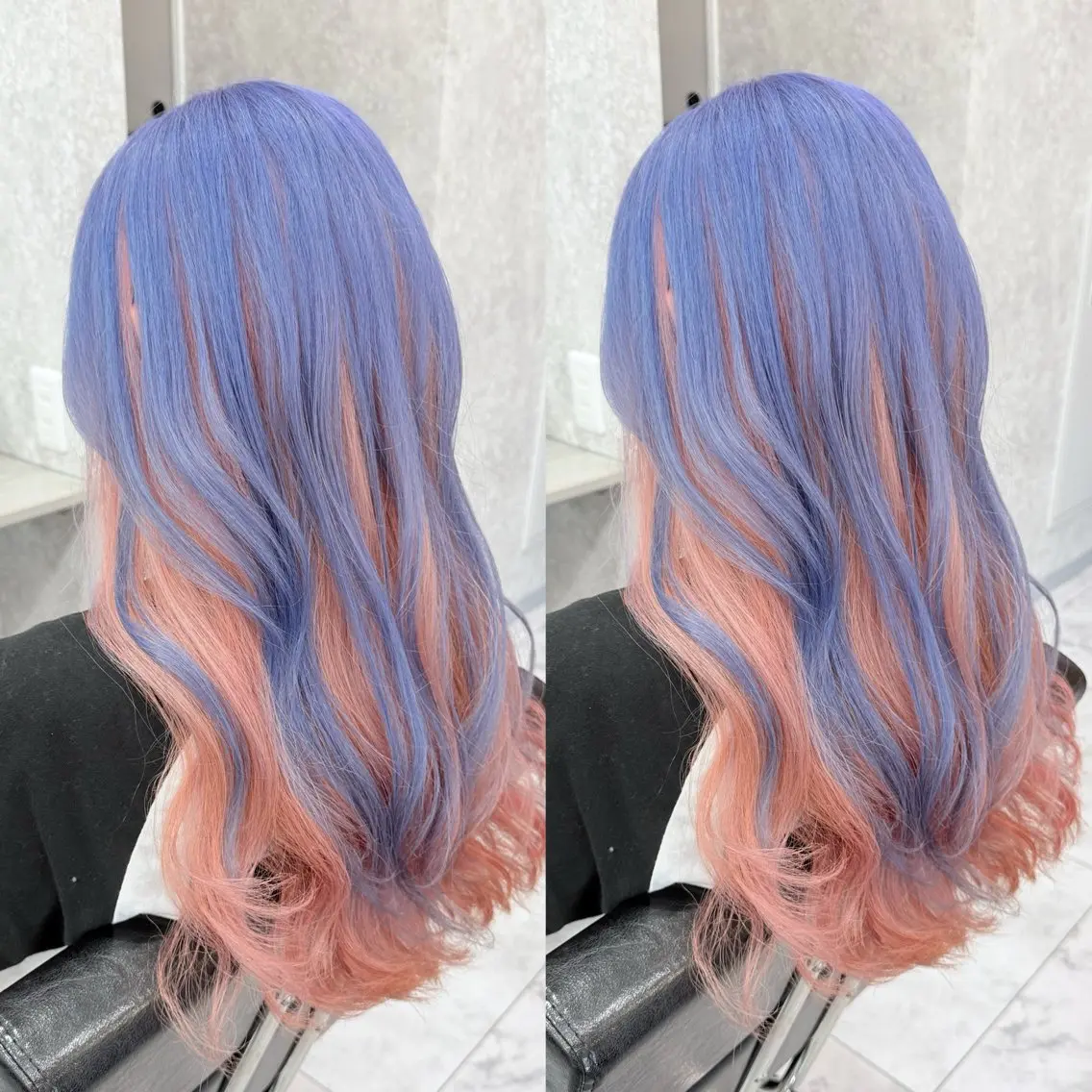 ロング カラー 🌺ハイトーン🌺 矢葺 なぎさ🌺🌺のヘアスタイル
