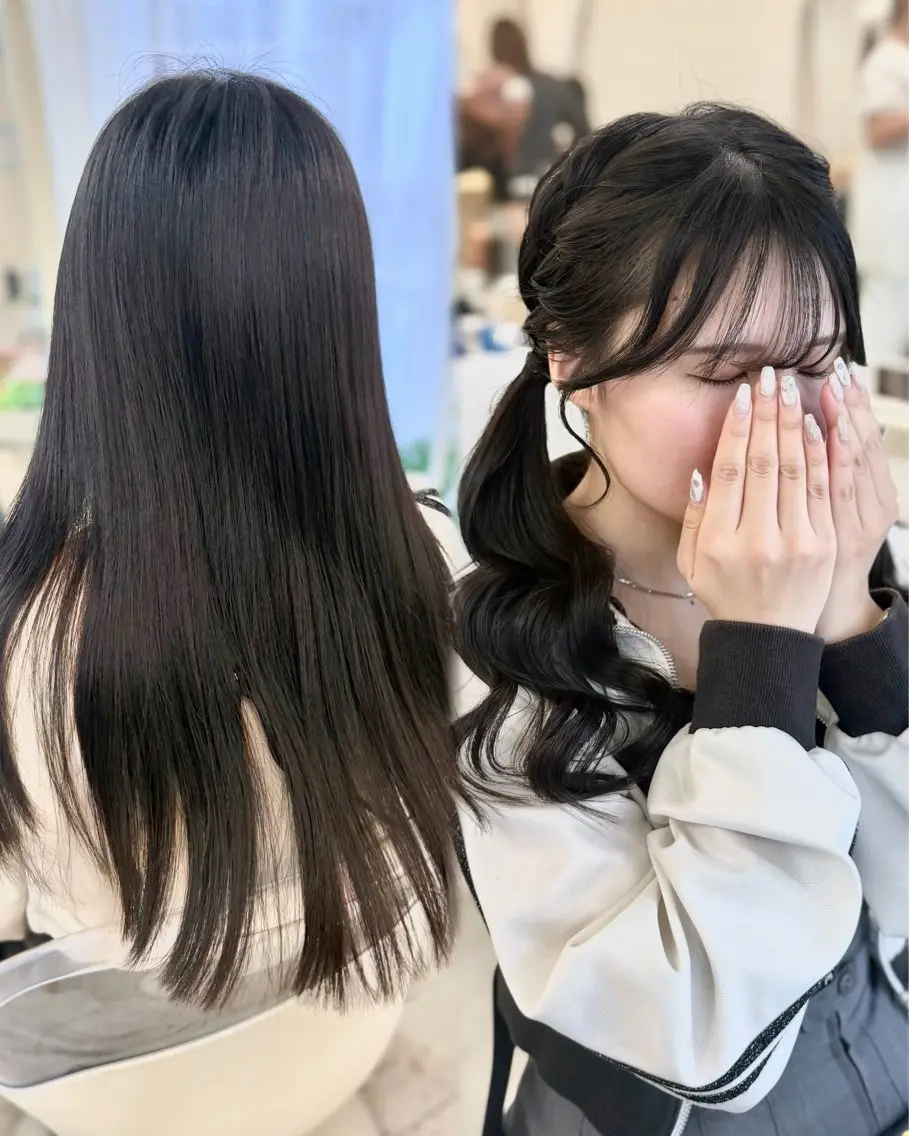 ロング ヘアアレンジ ヘアセット 梅田茶屋町ヘアセット 🎀RIONA🎀のヘアスタイル