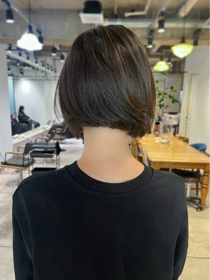 ショート カラー ヘアカラー トリートメント DUMBO 千歳船橋のヘアスタイル